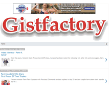 Tablet Screenshot of gistfactory.com